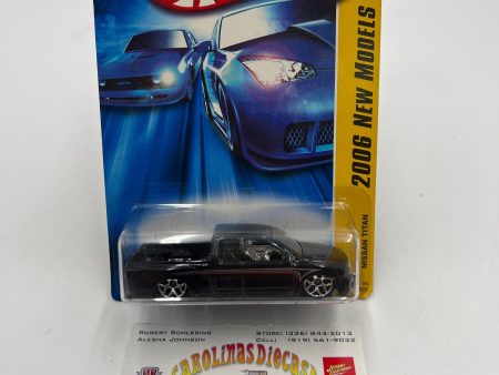 2006 Hot Wheels New Models #31 Nissan Titan Black Supply