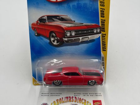 2008 Hot Wheels New Models #19 69 Ford Torino Talladega Red 31D Supply