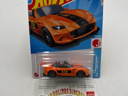 2024 Hot Wheels H Case #69 15 Mazda MX5 Miata Orange 86i Online