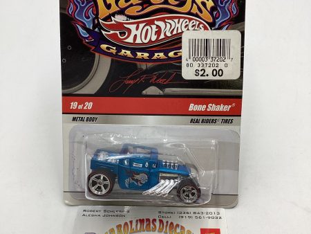 Hot wheels Larrys garage #19 Bone Shaker Blue real riders 245N Hot on Sale