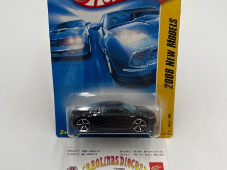 2008 Hot Wheels New Models #3 Audi R8 (OH5 Wheels) 107E Sale