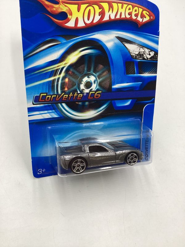 2005 Hot Wheels #175 Corvette C6 Kmart Exclusive Silver 238F Online