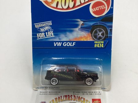 1995 Hot Wheels #474 VW Golf Hot on Sale