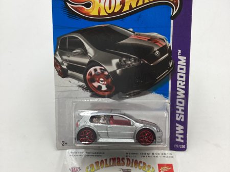 2013 Hot wheels HW Showroom #177 Volkswagen Golf GTI Silver Supply