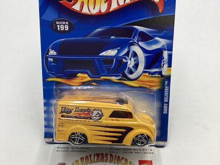 2000 Hot Wheels #199 Dairy Delivery Yellow 54C Online Hot Sale