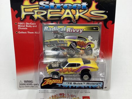 Johnny lightning Street freaks zingers #7 72 Buick Riviera Radical Rivvy 220C Hot on Sale