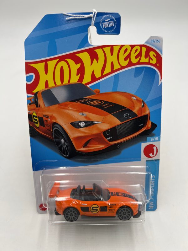 2024 Hot Wheels H Case #69 15 Mazda MX5 Miata Orange 86i Online