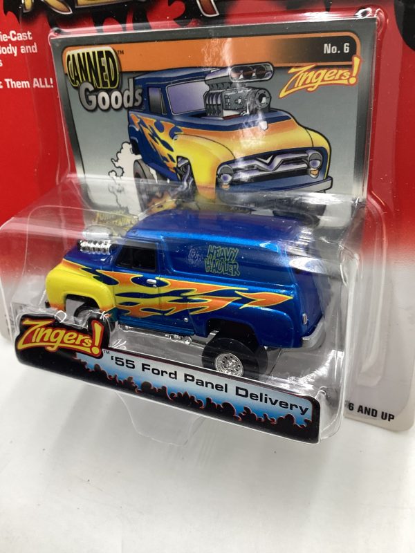 Johnny lightning Street freaks zingers #6 55 Ford Panel Delivery Canned Goods 190D Online now