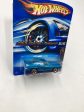 2006 Hot wheels #100 1969 Pontiac Firebird redline Blue 37D Fashion