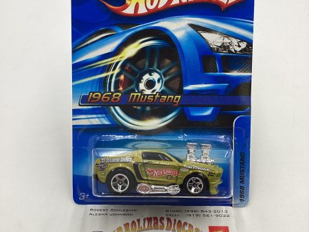 2006 Hot Wheels #128 1968 Mustang Tooned Green 24B Discount