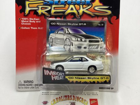 Johnny lightning Street freaks Imports Heat #30 00 Nissan Skyline GT-R Hot on Sale