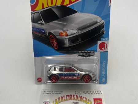 2024 Hot Wheels H Case #95 Zamac 005 92 Honda Civic EG 148A Discount