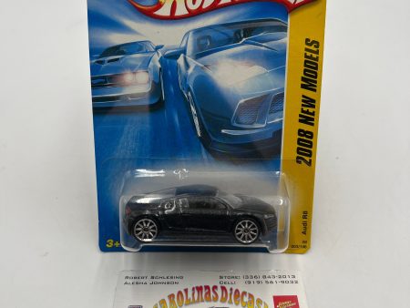 2008 Hot Wheels New Models #3 Audi R8 (10 SPK Wheels) 107E Online Sale