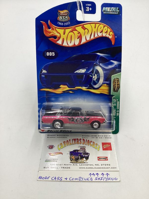 2003 Hot Wheels Treasure Hunt #5 68 El Camino 277B Discount