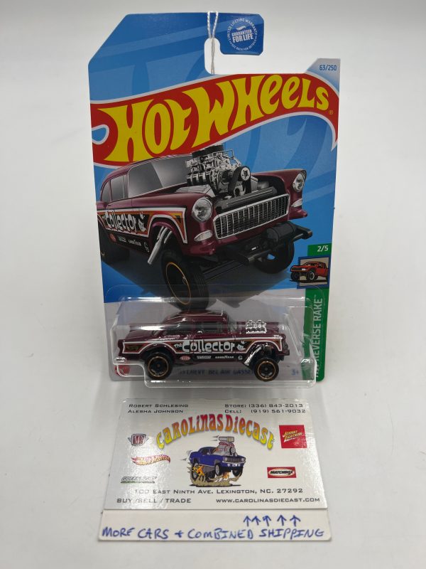 2024 Hot Wheels G Case #63 55 Chevy Bel Air Gasser 8A Online Sale