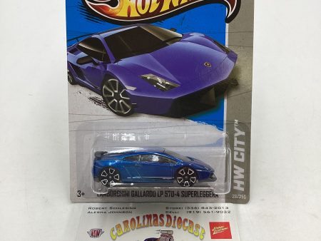 2013 Hot wheels #29 Lamborghini Gallardo LP 570-4 Superleggera 102C Online