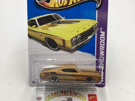 2013 Hot Wheels #236 69 Ford Torino Talladega 32A Hot on Sale