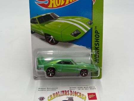 HW 2014 Hot wheels Workshop #234 69 Dodge Charger Daytona 40B *Card Not Perfect* For Cheap