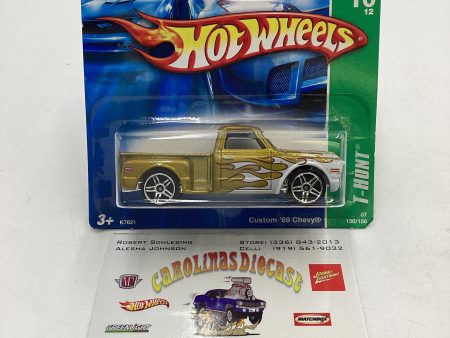 2007 Hot Wheels Treasure Hunt #130 Custom 69 Chevy Short Card 277E Cheap