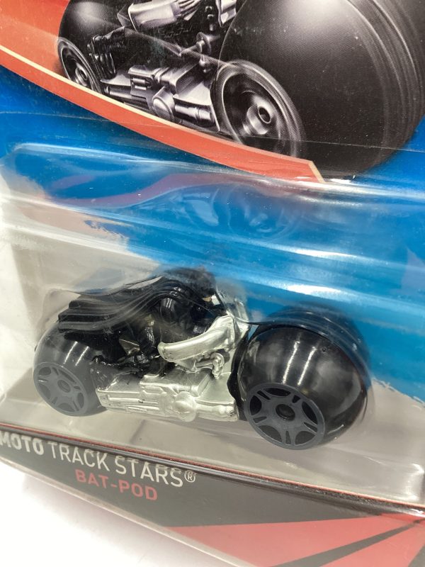 Hot wheels Moto Track Stars Bat-Pod Rare Online now