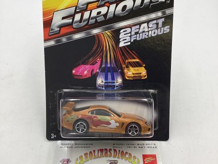 2015 Hot Wheels Fast & Furious 2 Fast 2 Furious 94 Toyota Supra #2 with protector 71A Online Hot Sale