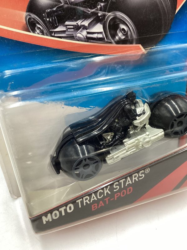 Hot wheels Moto Track Stars Bat-Pod Rare Online now