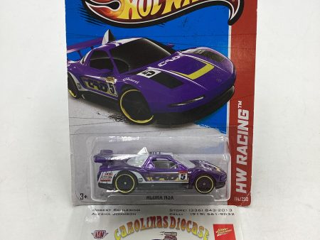 2013 Hot Wheels #114 Acura NSX purple 107B Online now