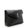 Saint Laurent Matelasse Calfskin Monogram LouLou Chain Medium Shoulder Bag 22876 on Sale