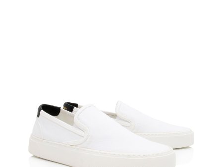 Saint Laurent Canvas Venice Slip On Sneakers - Size 8   38 3po2eb For Cheap