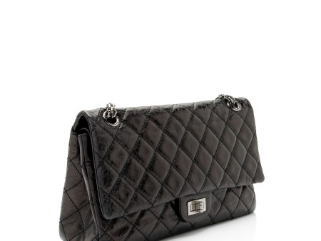 Chanel Aged Calfskin Reissue 225 Double Flap Shoulder Bag (wB1PQ1) For Discount