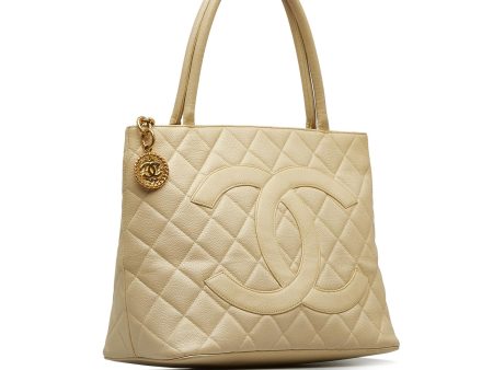 Chanel Caviar Medallion Tote (QFus9i) Online Sale