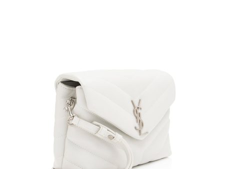 Saint Laurent Matelasse Calfskin Monogram LouLou Toy Crossbody Bag iYanNR For Sale