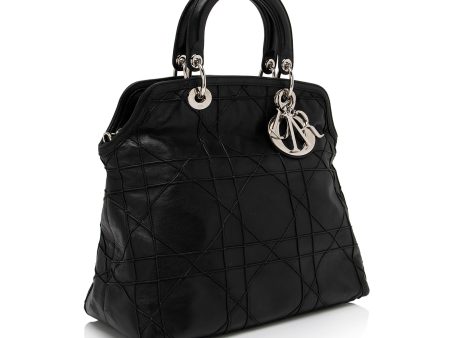 Dior Leather Granville Medium Tote (7i1j1W) Cheap