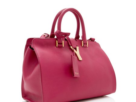 Saint Laurent Calfskin Cabas Chyc Small Tote 17577 Sale