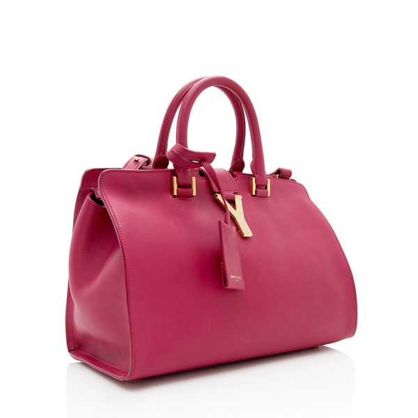 Saint Laurent Calfskin Cabas Chyc Small Tote 17577 Sale