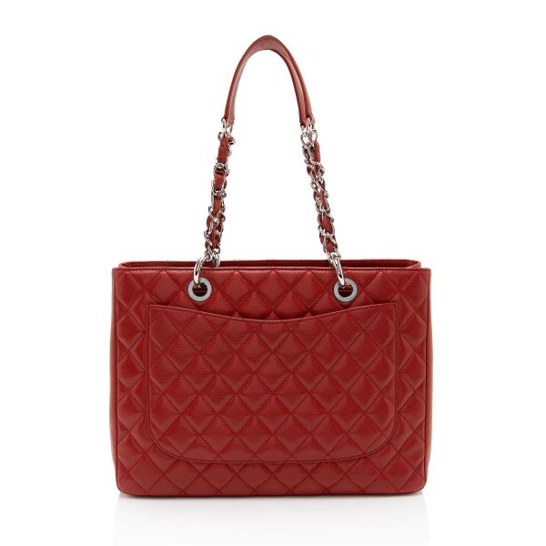 Chanel Caviar Leather Grand Shopping Tote (pUyEza) Discount