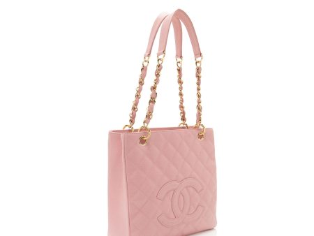 Chanel Caviar Leather Petite Shopping Tote (yT2Qvc) Online Sale