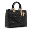 Dior Large Cannage Lambskin Lady Dior (U6Y2QF) Sale