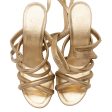 Chanel Metallic Leather Gladiator Strappy Sandals - Size 9B   39B (rARysY) Discount