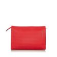 Saint Laurent Canvas Clutch Bag (SHG-36186 on Sale