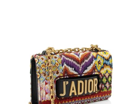 Dior Leather Beaded J adior Flap Bag (bgcNXp) Hot on Sale