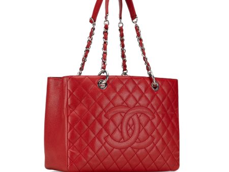 Chanel Caviar Grand Shopping Tote (JdN1hi) Fashion