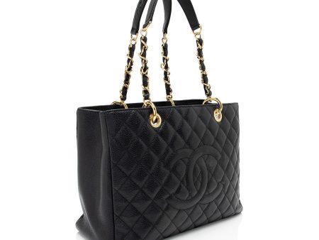 Chanel Caviar Leather Grand Shopping Tote (vlmDO8) Hot on Sale