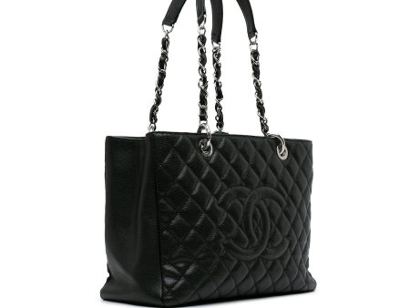 Chanel Caviar Grand Shopping Tote (sWpD91) For Cheap