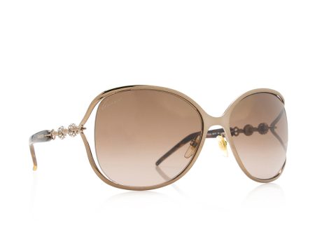 Gucci Marina Chain Crystal Sunglasses (21241) Online Sale