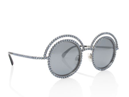 Chanel Pearl Round Sunglasses (bEXohD) Cheap