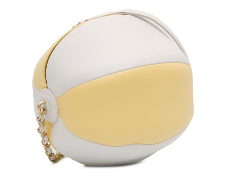 Chanel Calfskin Coco Beach Ball Bag (4zgvzy) Hot on Sale