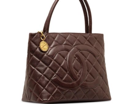 Chanel Caviar Medallion Tote (UvsxwP) For Discount