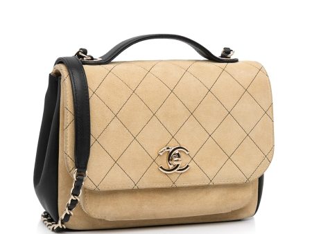 Chanel Business Affinity Suede Flap (7Wkj4C) Cheap