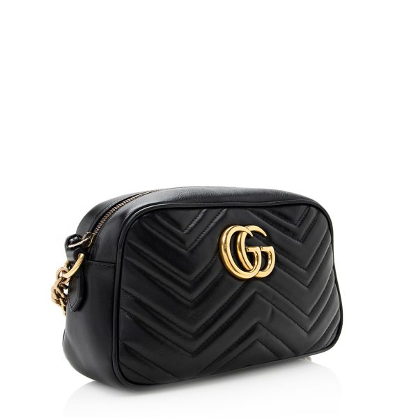 Gucci Matelasse Leather GG Marmont Small Shoulder Bag (20755) Online Sale